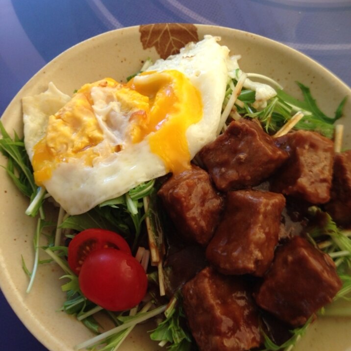 ロコモコ風丼